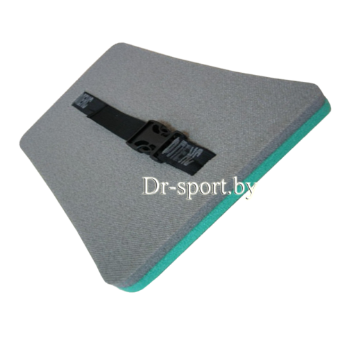 Коврик сиденье бирюзовый/серый